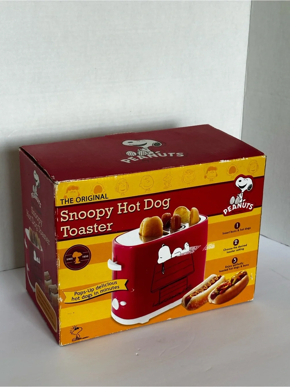Peanuts image boxed